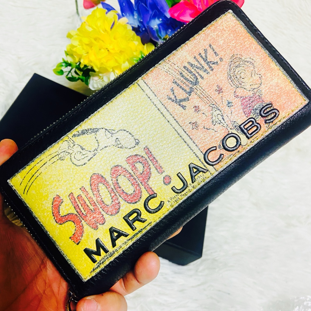 Amazon | [マークジェイコブス] PEANUTS スヌーピーコラボ 財布 二