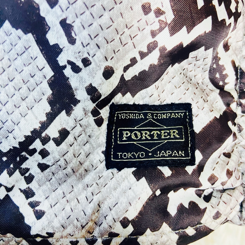 蛇柄✨PORTER✨ポーター✨パイソン✨トートバッグ✨A4サイズ✨肩