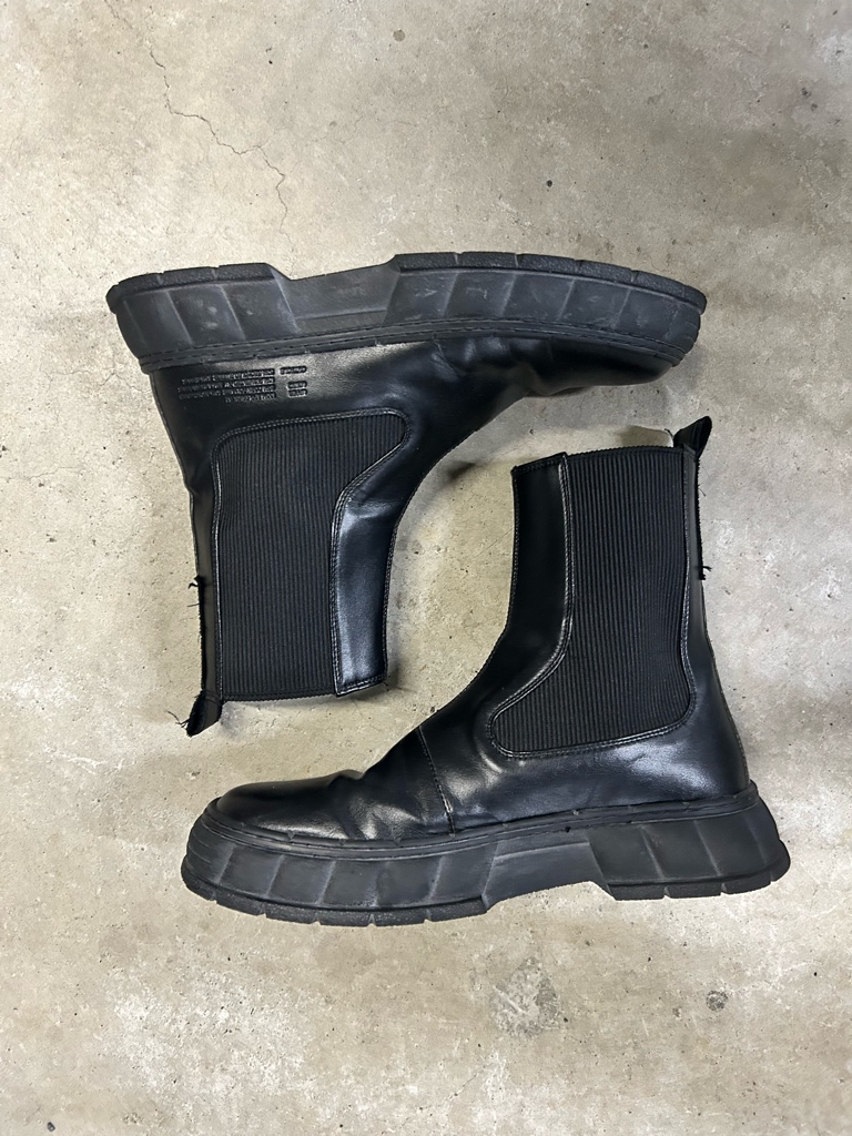 限定値下げ viron 1997 apple leather チェルシーブーツarchive