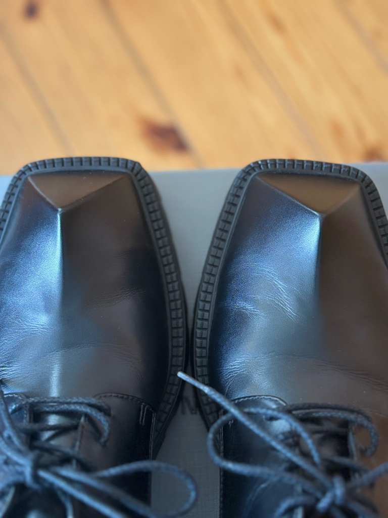 BALENCIAGA Rhino バレンシアガ リノ ダービーシューズ 38 Men's Rhino Derby in Black | Balenciaga US