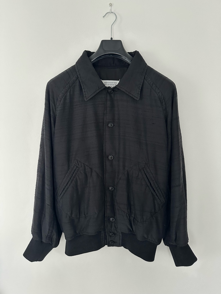公式 Maison Margiela 23ss シルクボンバージャケット ブルゾン ジャケット・アウター