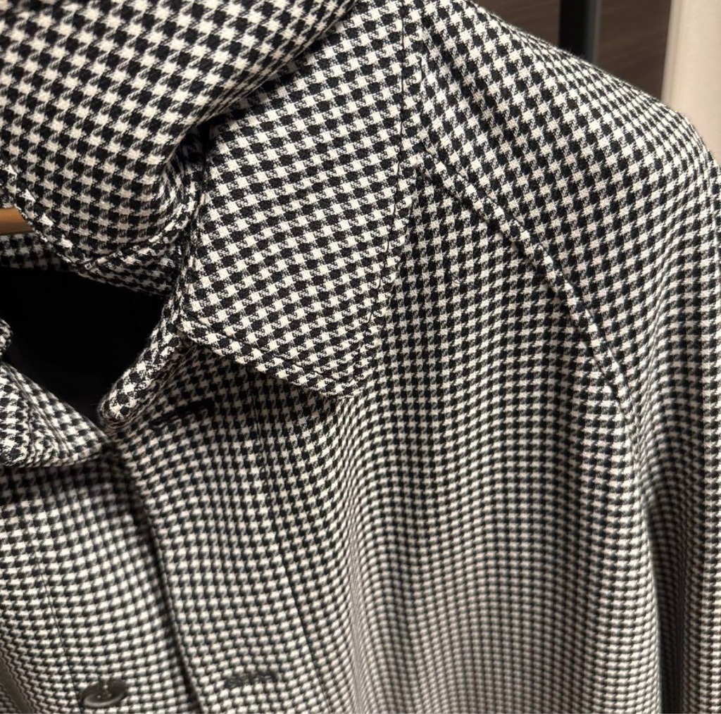 LOEWE ロエベウールシルクロングコート