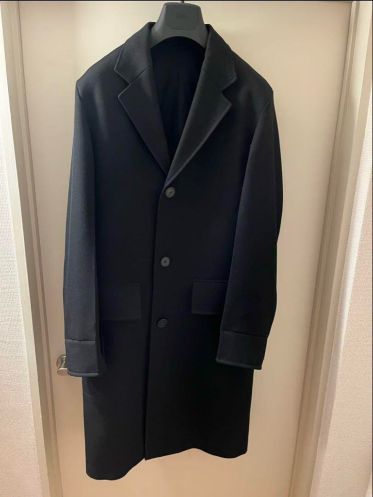 oamc チェスターコート 極美品 OAMC チェスターコート 20AW BRIDGE COAT BLACK - ARCHIVESTOCK