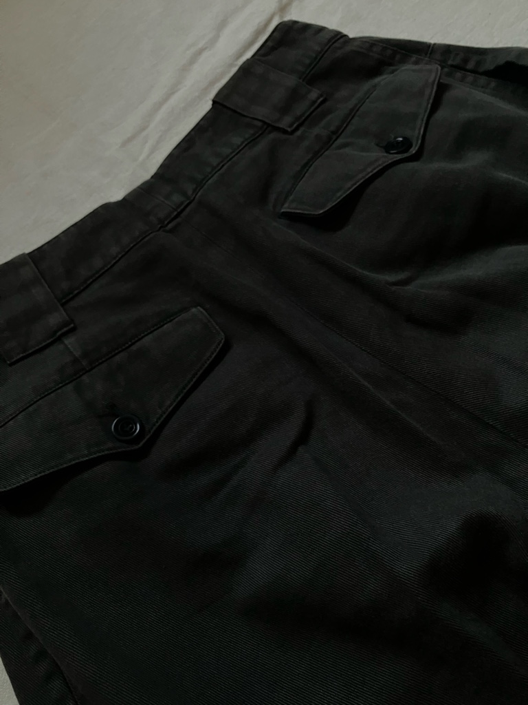 Dries Van Noten Cargo Army Shorts - ARCHIVESTOCK