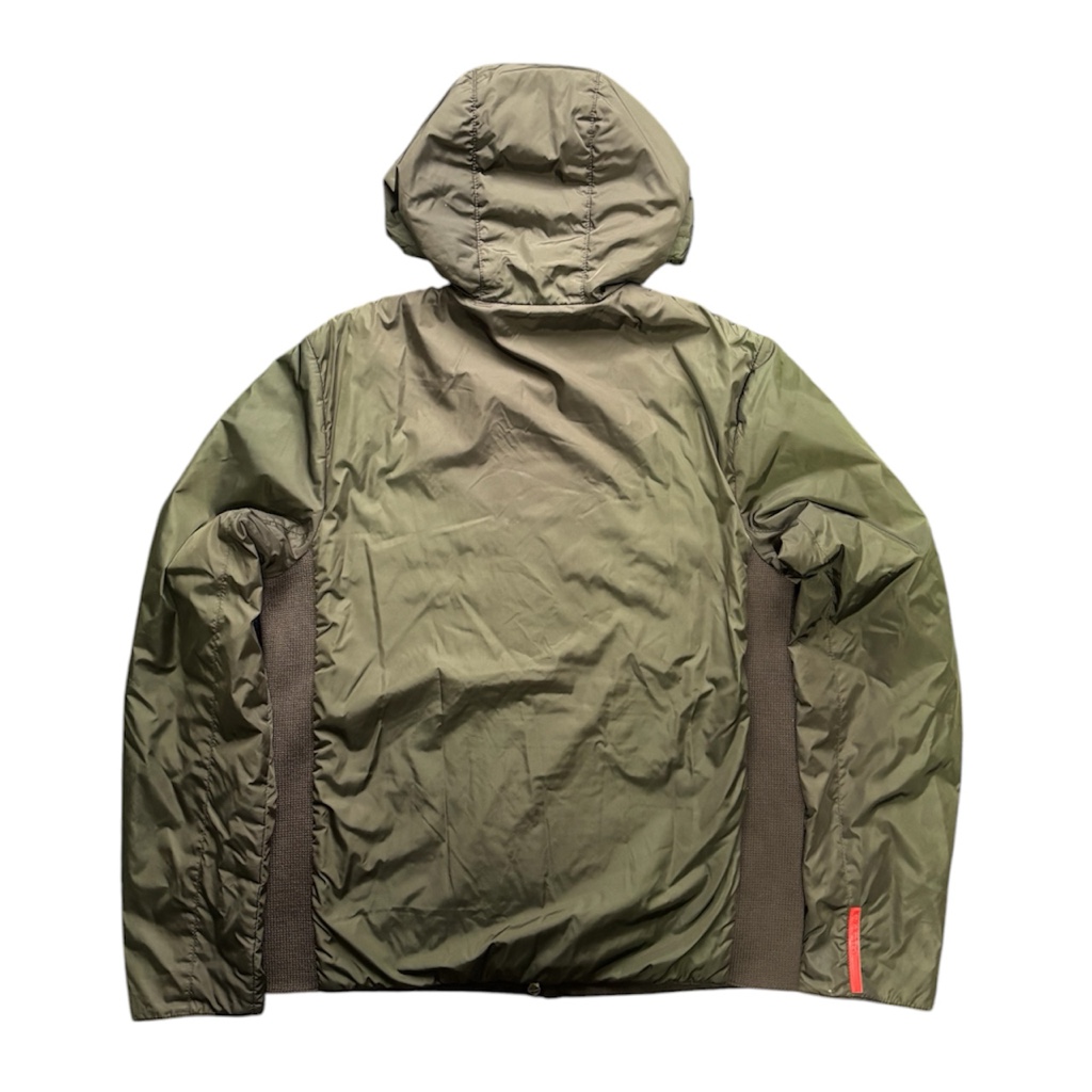 PRADA 99AW Nylon Switched Hood Jacket - ARCHIVESTOCK