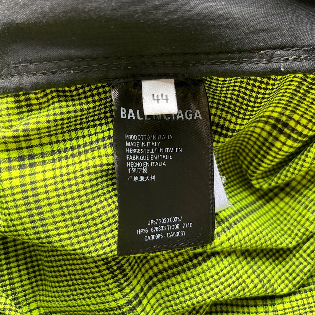BALENCIAGA 20SS Check Piping Pants | CYD