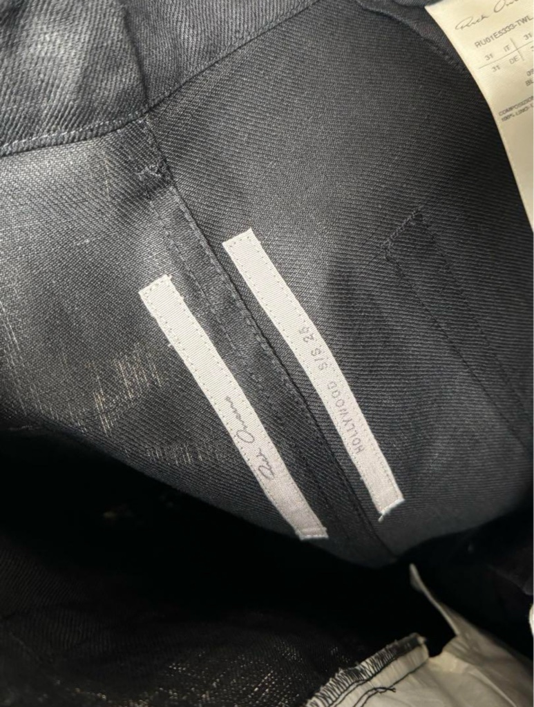 Rick Owens DRKSHDW Geth Jeans - Made In Japan 16oz Black