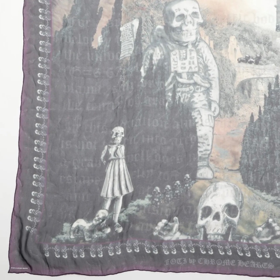 超希少◇Chrome Hearts クロムハーツ FOTI フォティ スカル