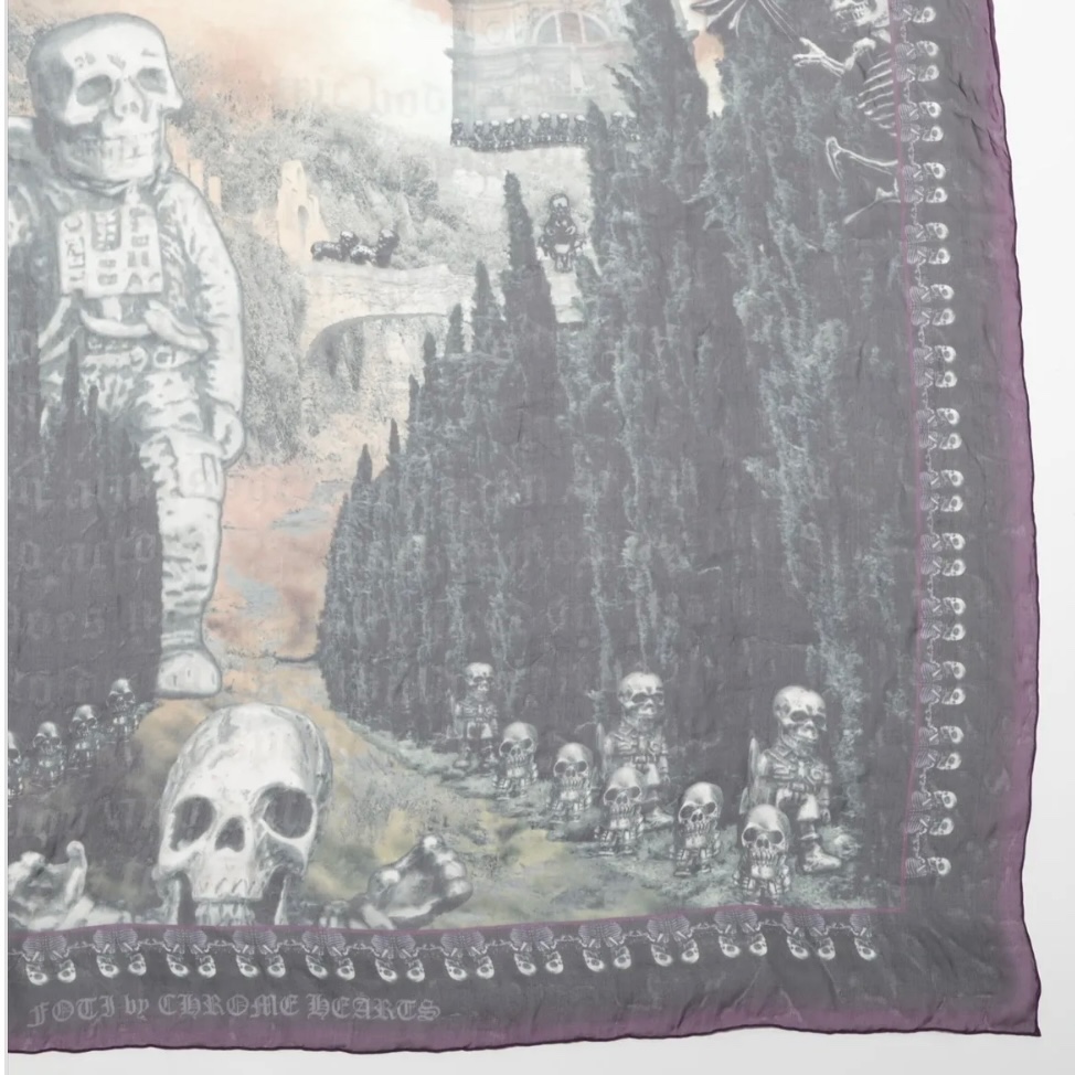 超希少◇Chrome Hearts クロムハーツ FOTI フォティ スカル