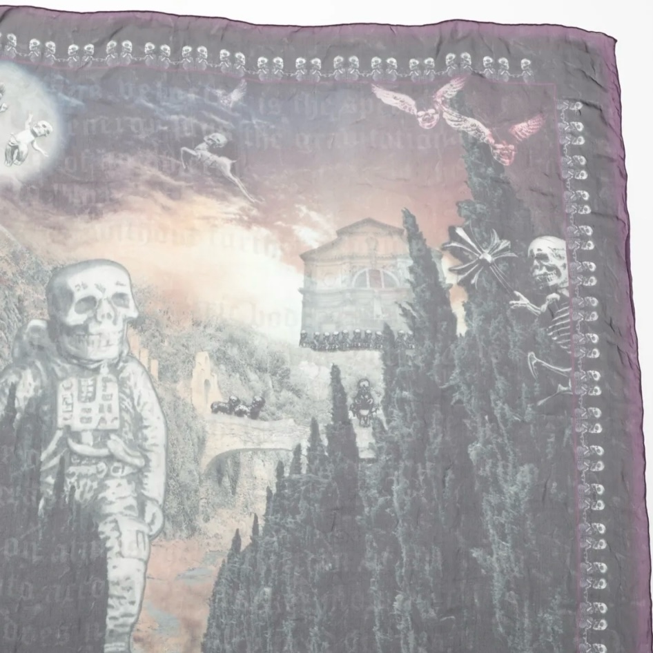 新品未使用　クロムハーツ　ストール　シルク　黒白　大人気　超希少　入手困難 楽天市場】クロムハーツ ストールの通販