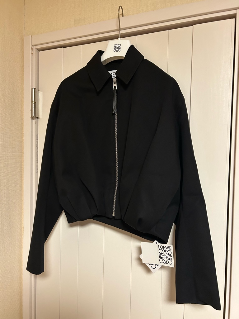 25SS LOEWE ドレープジャケット（コットン&シルク） 34 - ARCHIVESTOCK