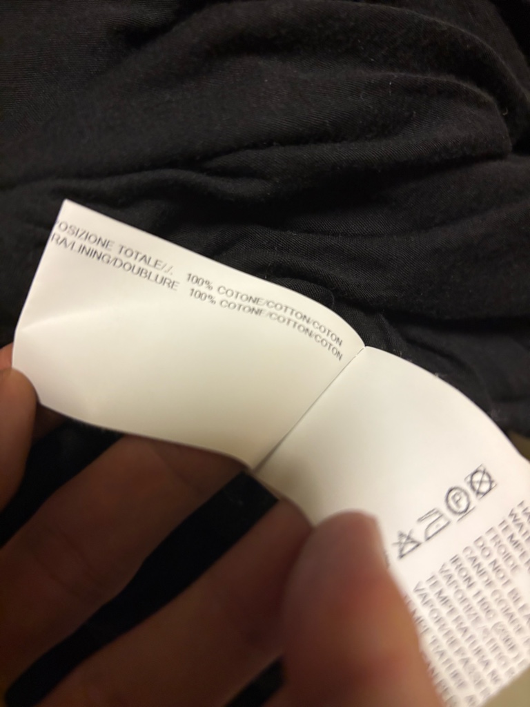 Rick Owens 15aw double layerd long - ARCHIVESTOCK