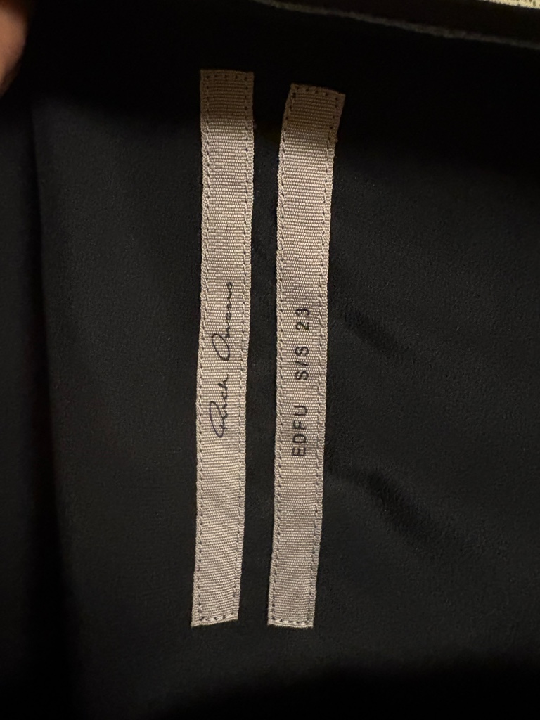Rick Owens 23ss EDFU ドレープドレス 46 - ARCHIVESTOCK