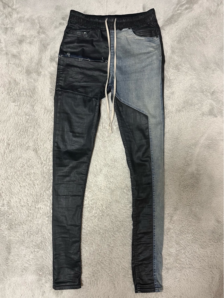 パンツ Rick Owens DRKSHDW Waxed Denim Leggings Rick Owens DRKSHDW Waxed Denim Leggings