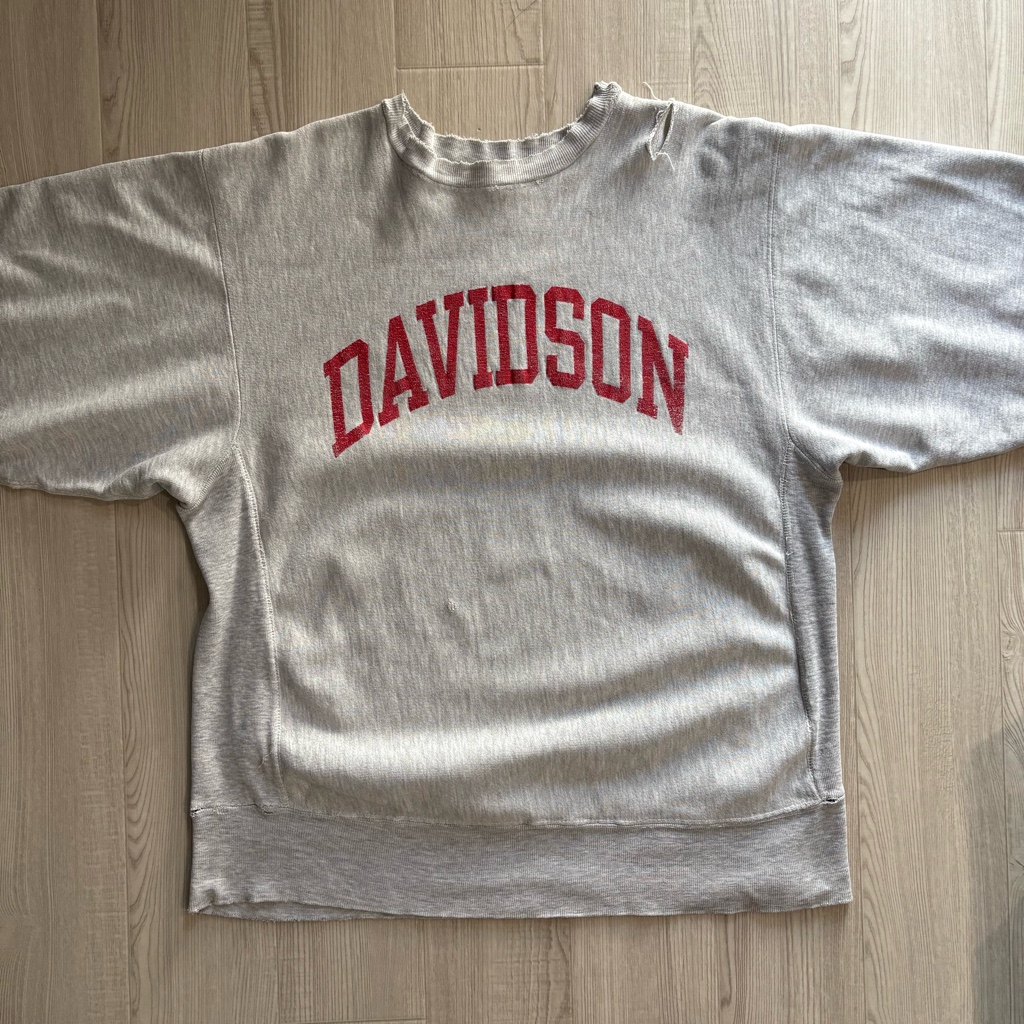 80s USA製CHAMPION リバースウィーブ DAVIDSON スウェット
