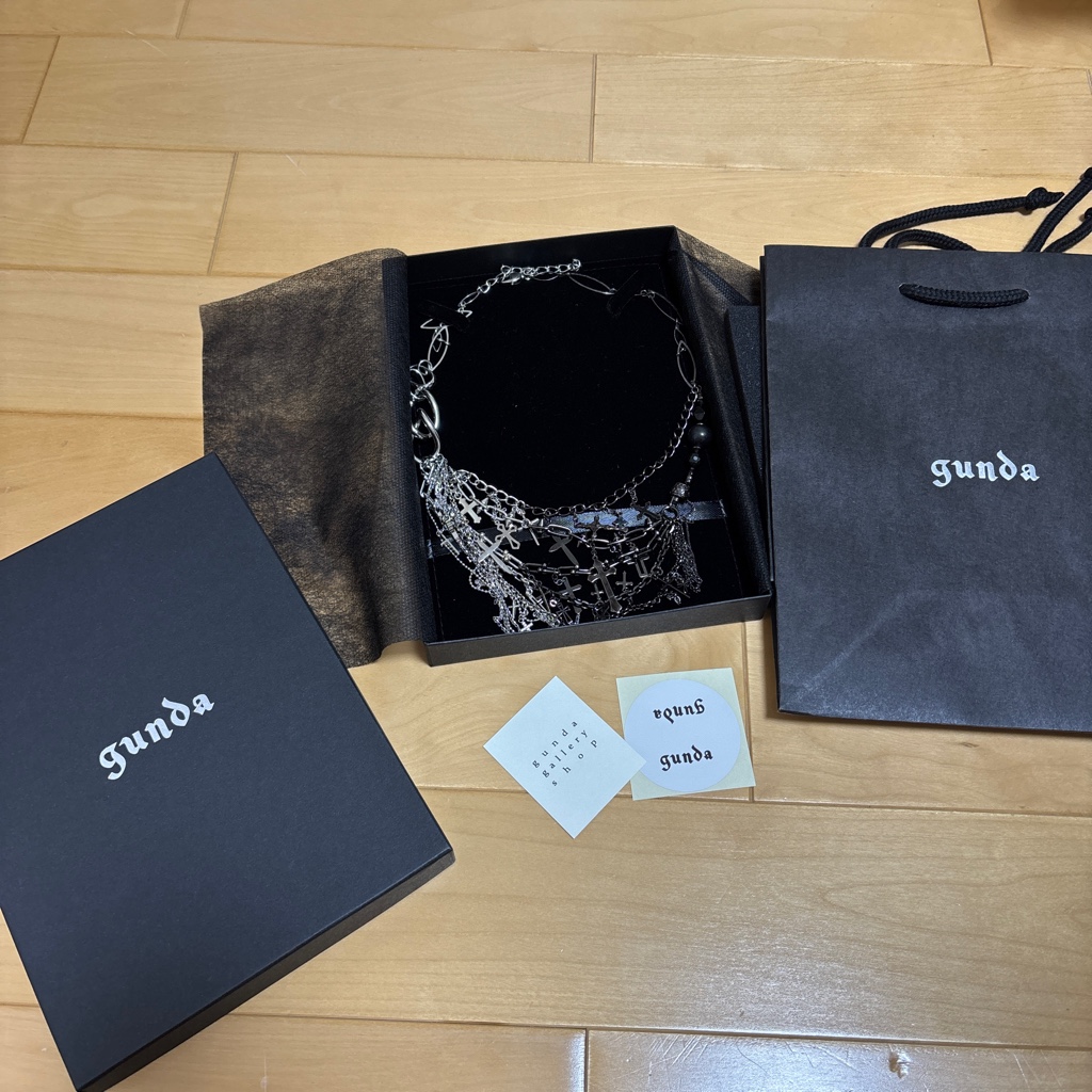 gunda ガンダ CHESS NECKLACE/A [チェス ネックレス/A]