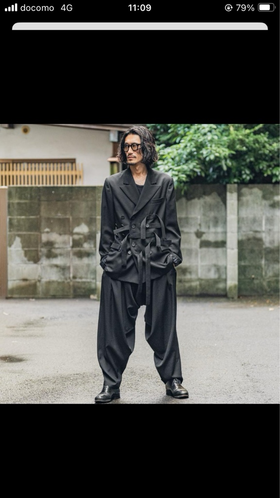 Yohji Yamamoto pour homme 23AW 内股ドレープパンツ - ARCHIVESTOCK
