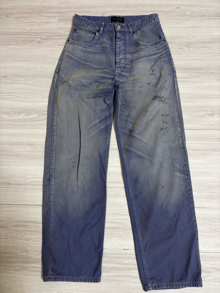 Balenciaga 23aw デニムxxs バギー ストレート - ARCHIVESTOCK