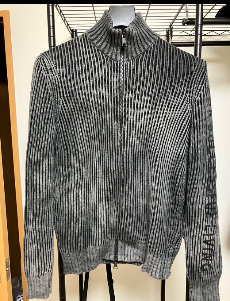 え*じ様 DIESEL ニットカーディガン　ドライバーズニット　Sサイズ DIESEL ニットカーディガン ドライバーズニット Sサイズ
