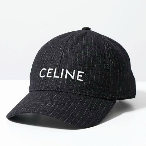 celine ベースボールキャップ ストライプフランネル - ARCHIVESTOCK