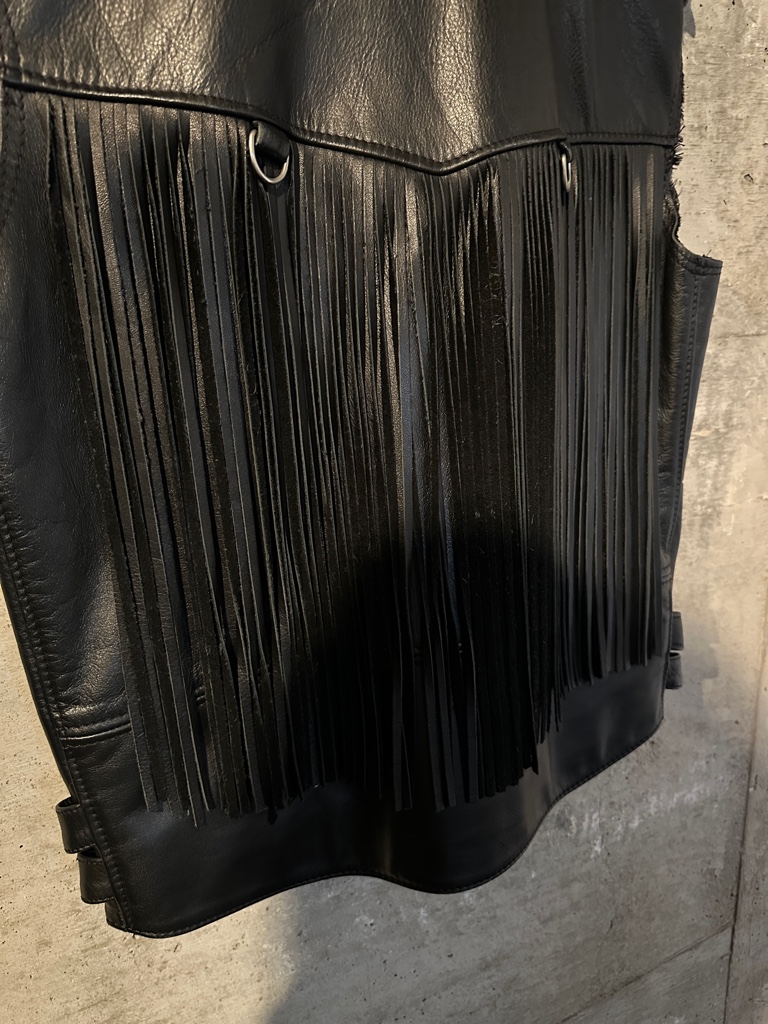 raf simons 98-99AW archive ノースリーブ レザージャケット
