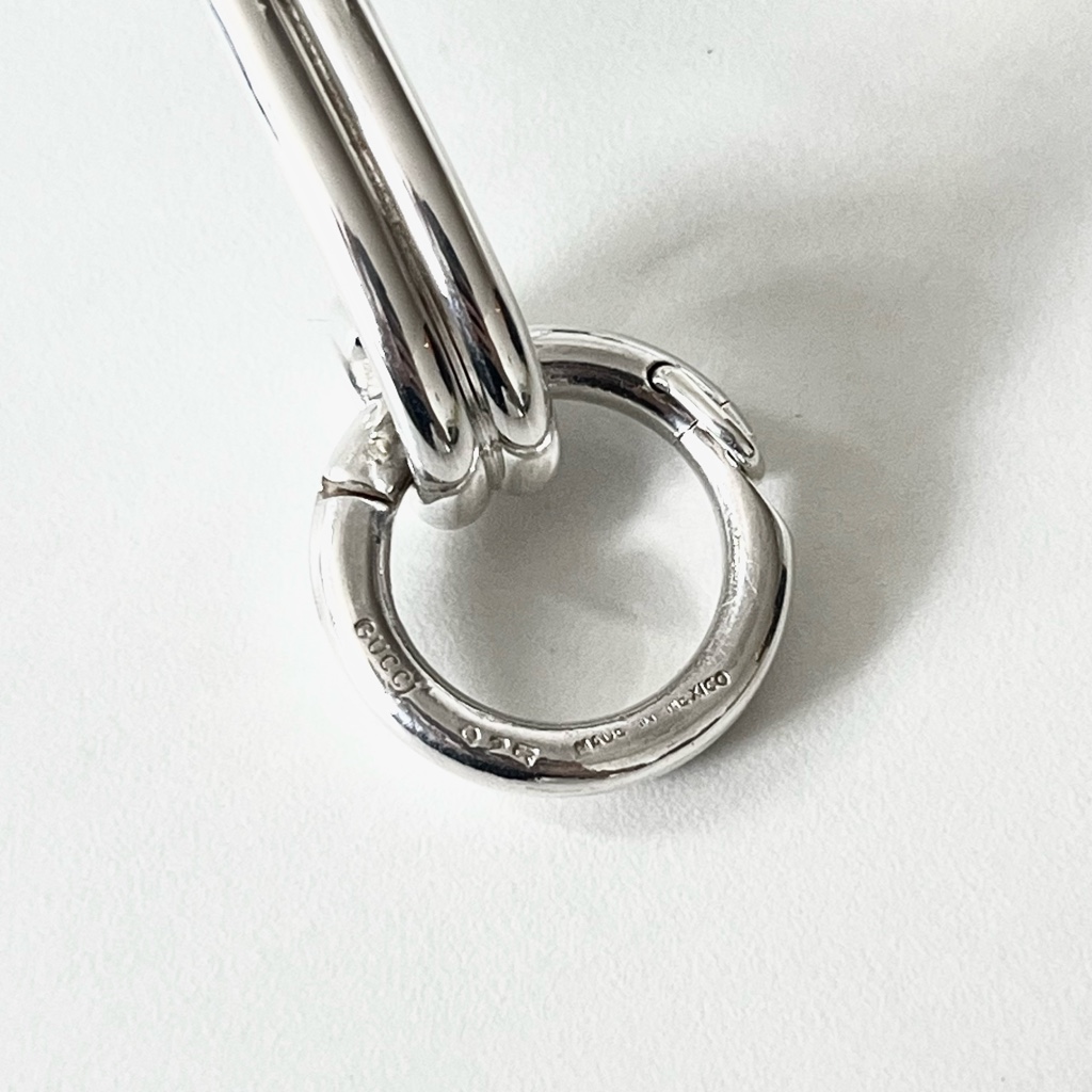 SOLD OUT】GUCCI Knot Link Bracelet Made in Mexico グッチ
