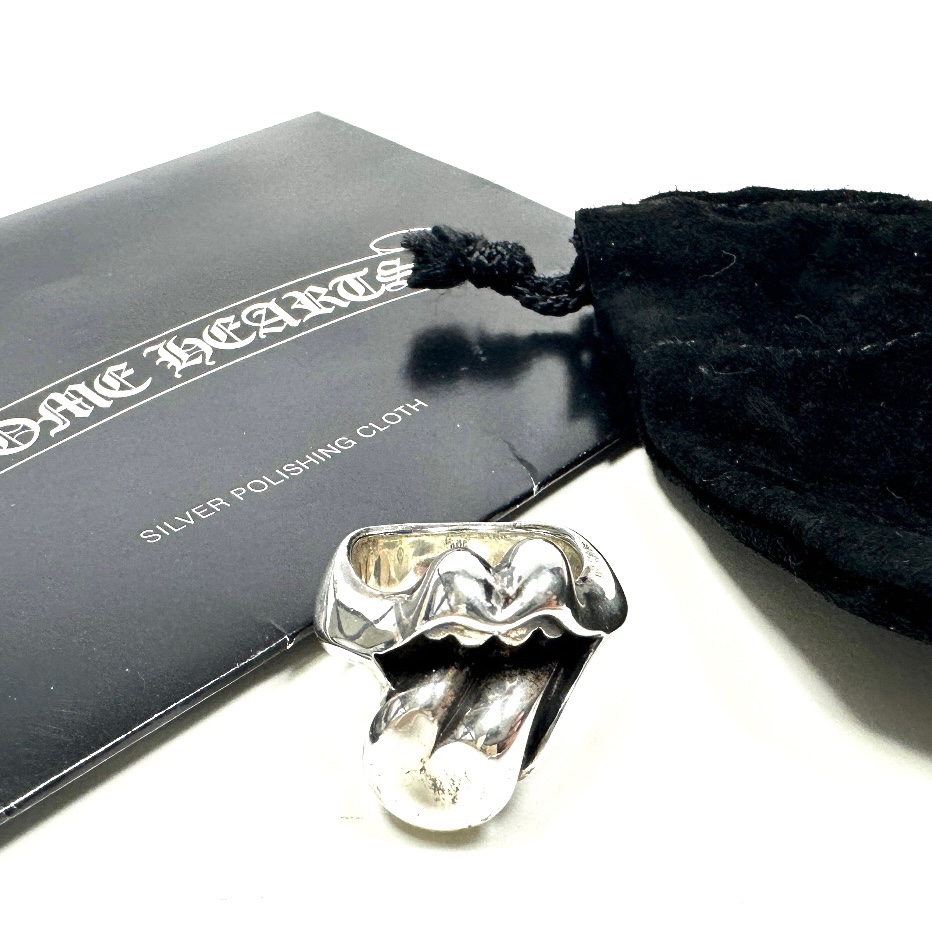 【超希少】Chrome Hearts LIP TONGUE-MD 17 超希少◇Chrome Hearts クロムハーツ LIP TONGUE-MD リップ