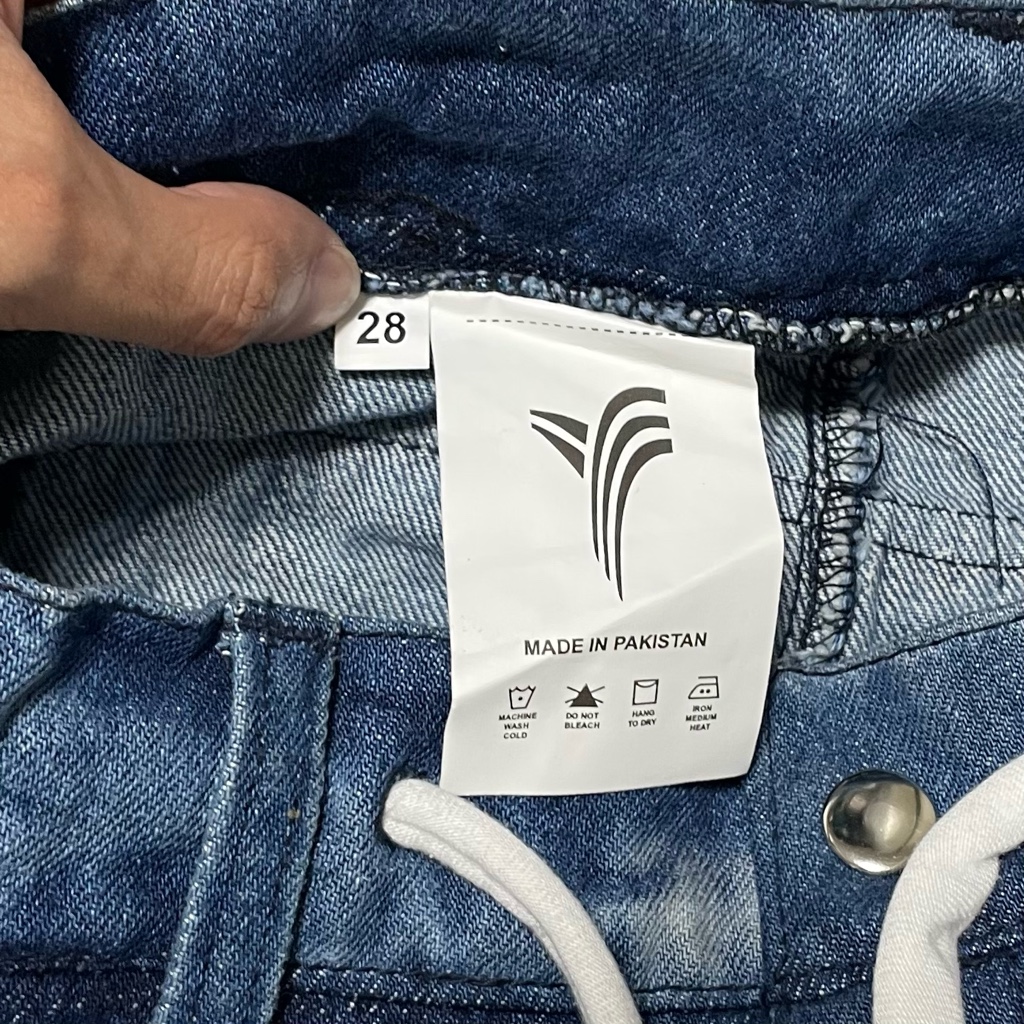 yori sport 5 stripe denim light wash 正規品 YORI SPORT SS25 5 STRIPE DENIM / LIGHT WASH - NUBIAN