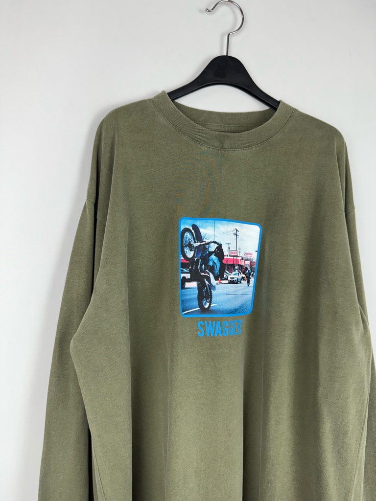 トップス SWAGGER 23AW OVERSIZED L/S T-SHIRT SWAGGER - SWAGGER 23AW OVERSIZED L/S T-SHIRTの通販 by LOSER