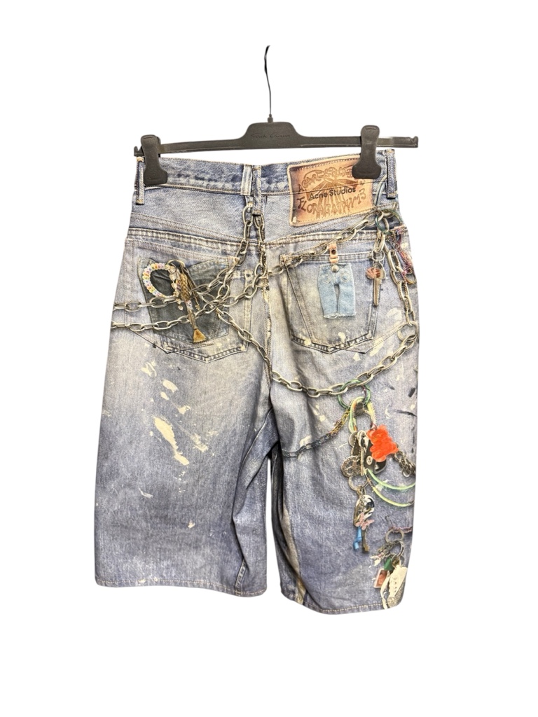 acne studios トロンプルイユデニムショーツ acne studios トロンプルイユデニムショーツ - ARCHIVESTOCK