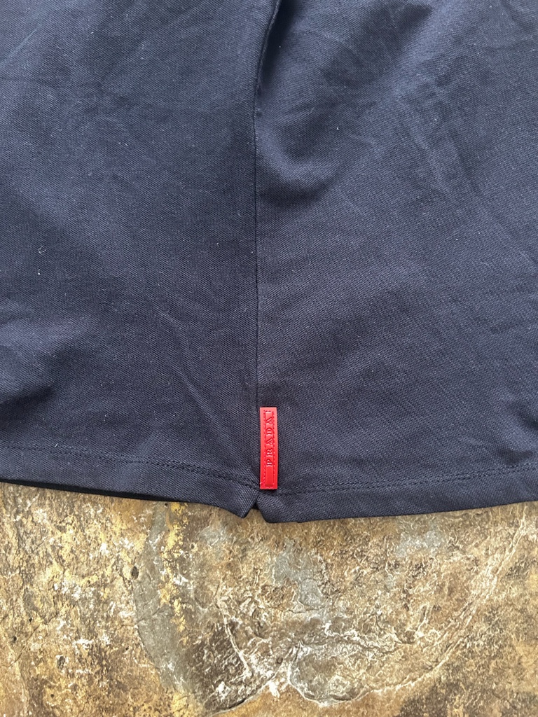 00s prada polo shirt 半袖 ポロシャツ ピチt 黒 ブラック 楽天市場】PRADA プラダ/PIQUET 三角ロゴポロシャツ/UJN444 S181