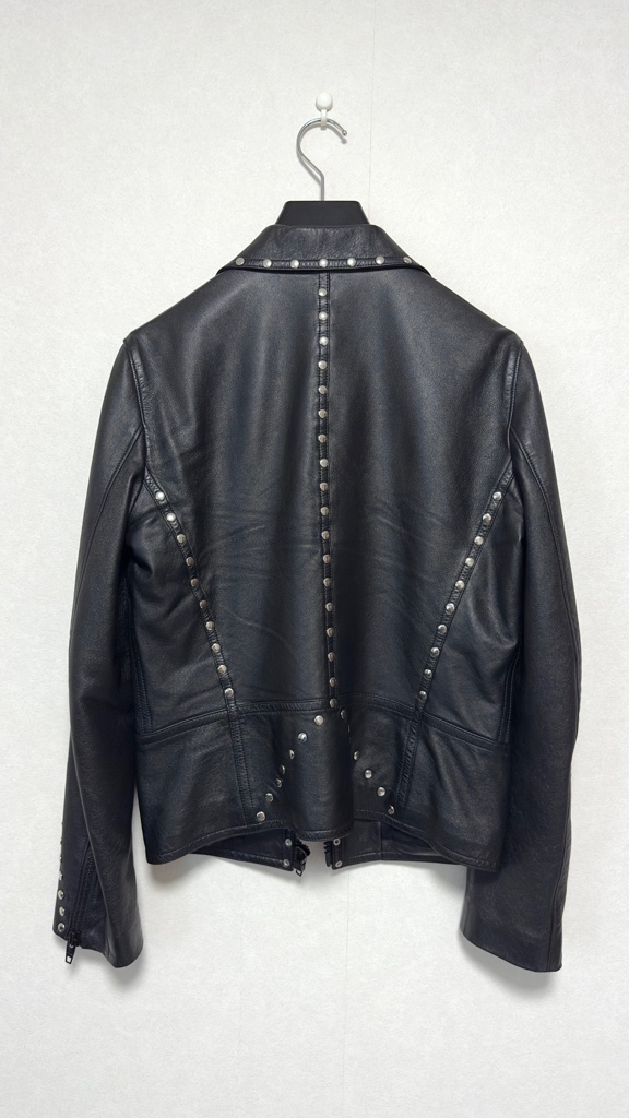 CELINE セリーヌ 20FW Look73 スタッズレザーブルゾン XS Hedi