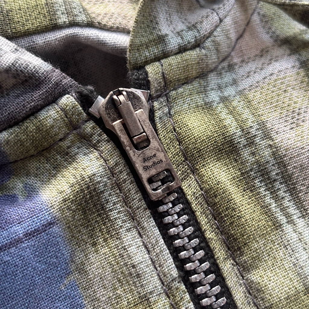 Acne Studios トロンプルイユ ノースリーブ フーディー ベスト Acne Studios トロンプルイユ ノースリーブ フーディー ベスト