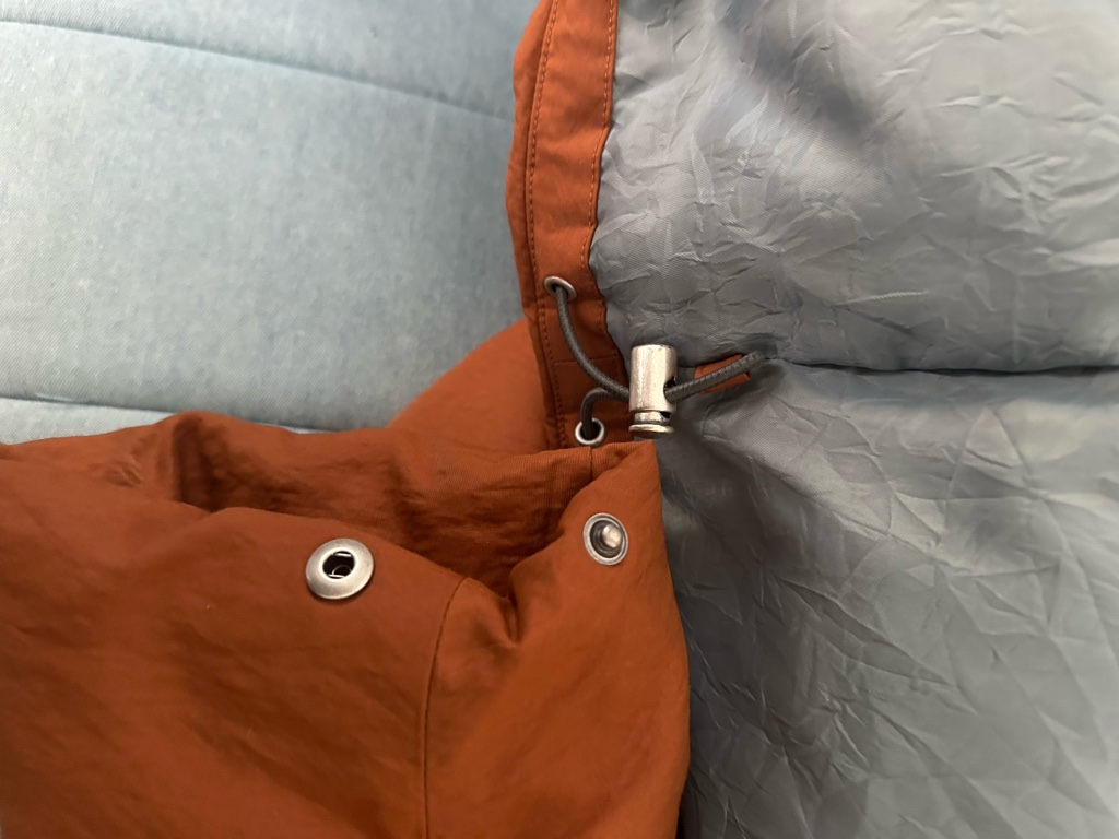 Acne studios 23fw クリンクル ダウンジャケット オレンジ Acne studios 23fw クリンクル ダウンジャケット オレンジ