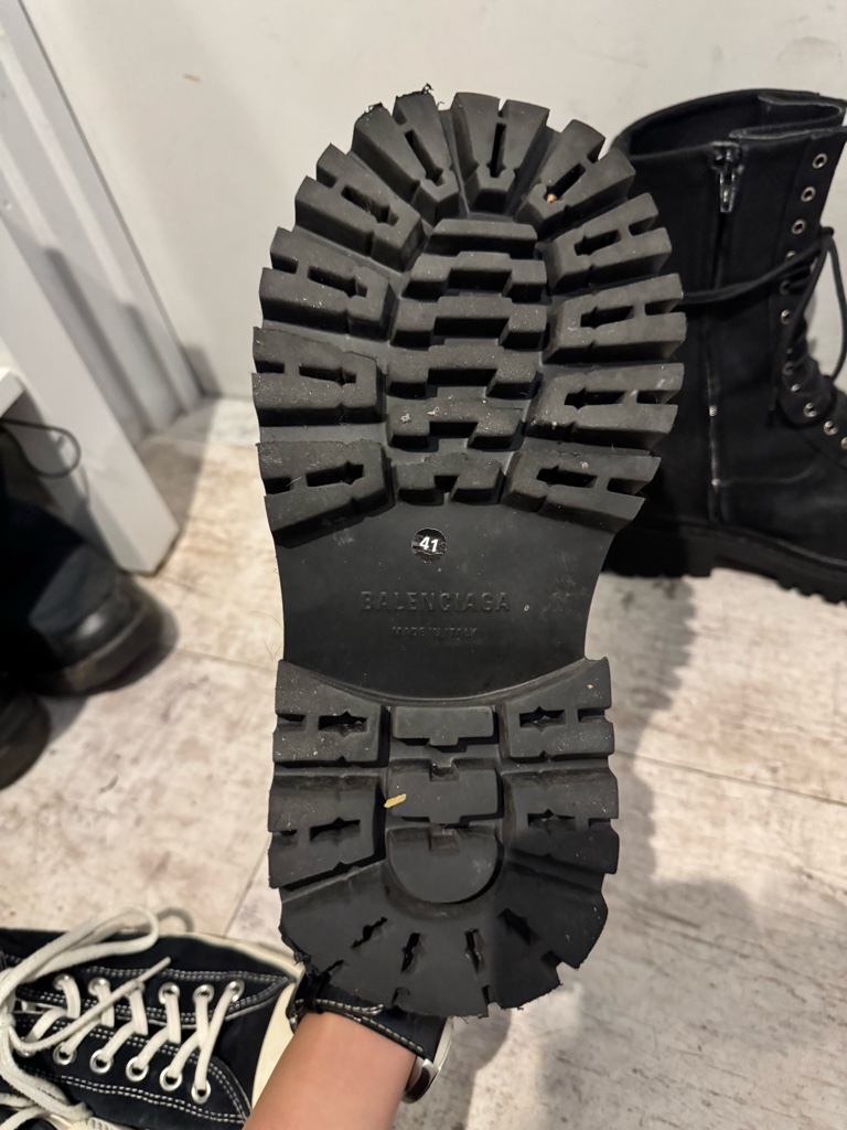 BALENCIAGA STOMPER BOOTIE canvas 41 - ARCHIVESTOCK