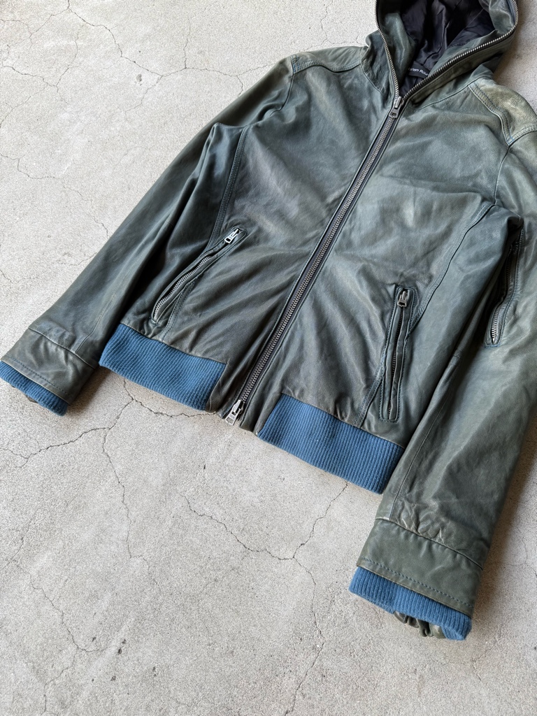 ジャケット・アウター Harlem Rounge Archive Leather Jacket Harlem Rounge Archive Leather Jacket - メルカリ