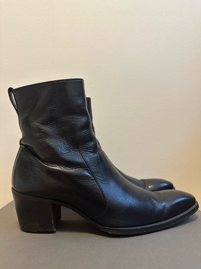 美品Yves Saint Laurent ジョニーブーツ ブラック42 - ARCHIVESTOCK
