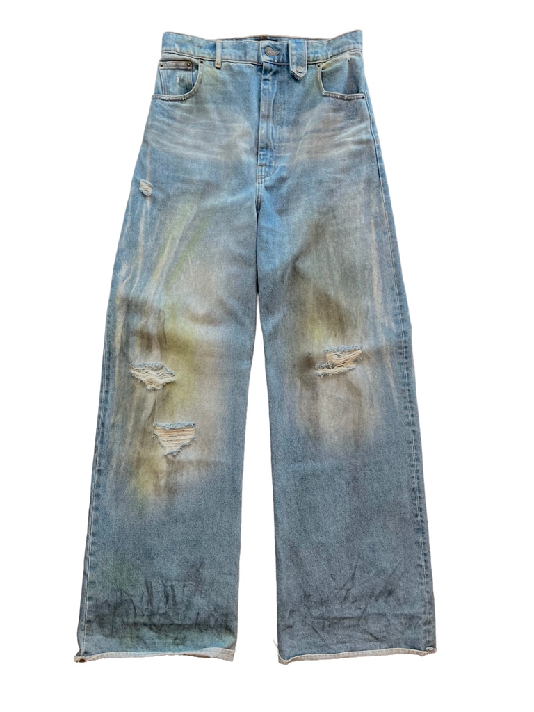 egon lab 24AW バギーデニム baggy denim EGONLAB BAGGY DENIM バギーデニムパンツAW24 Msize - ARCHIVESTOCK