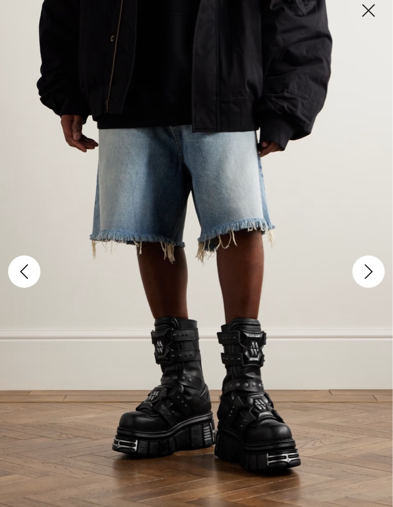 Vetements New Rock Gamer boots - ARCHIVESTOCK