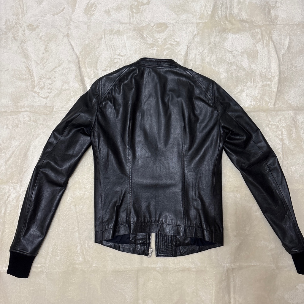 Rick Owens リックオウエンス intarsia インターシャ レザー