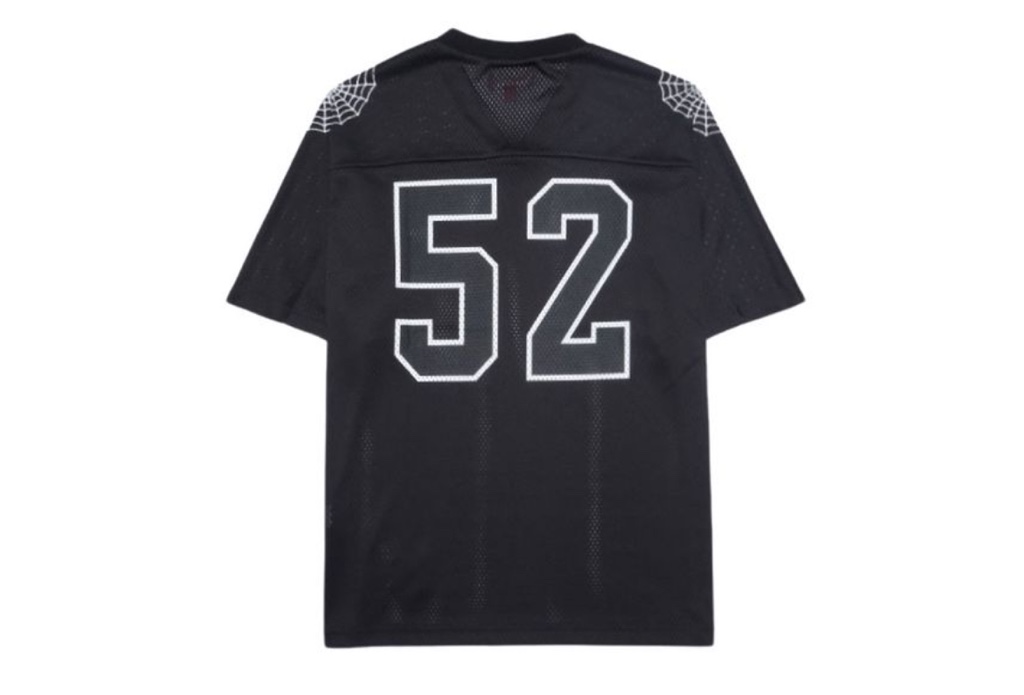 Supreme Spiderweb Football Jersey 黒　M Supreme Spiderweb Football Jersey Black Men's - SS24 - US