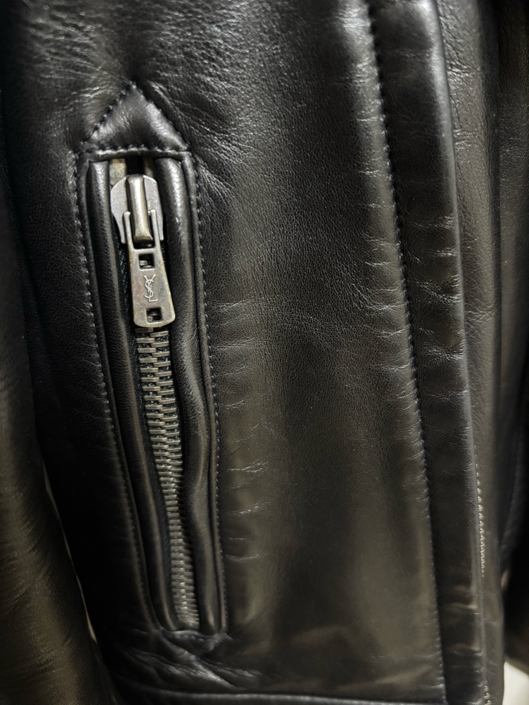 イヴサンローラン　リヴゴーシュ　スーツ　2001-02秋冬　トムフォード Tom Ford for Yves Saint Laurent rive gauche 2002SS Leather