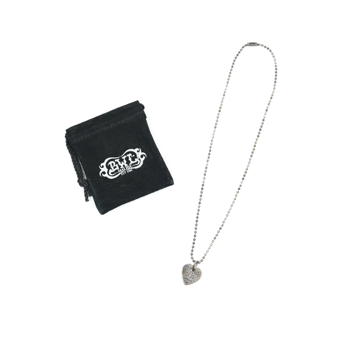 BILL WALL LEATHER ハートネックレス シルバー - ARCHIVESTOCK