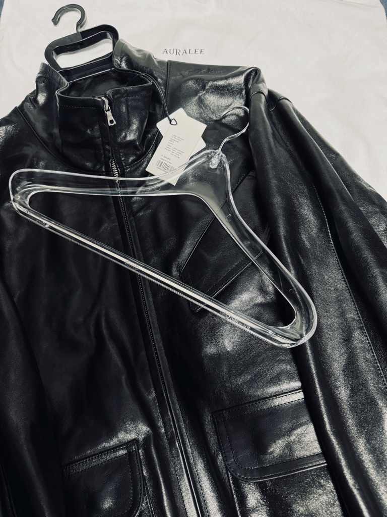 新品】AURALEE 25aw レザーブルゾン サイズ5 オーラリー