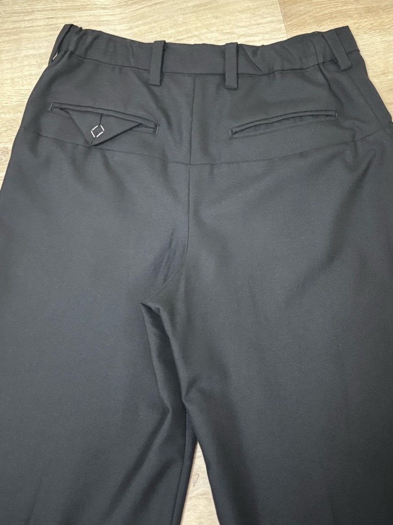 SUNSEA N.M THICKENED w/耳 straight PANTS SUNSEA N.M THICKENED w/耳 STRAIGHT PANTS - ARCHIVESTOCK