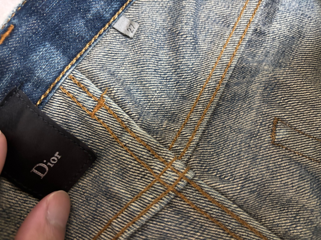 あ*あ様 2006AW ダストウォッシュデニム ディオールオム DiorHomm