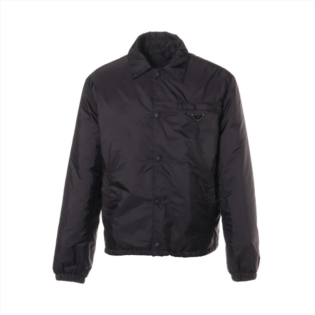超希少◇PRADA プラダ 24SS Re-Nylon ロゴプレート リナイロン