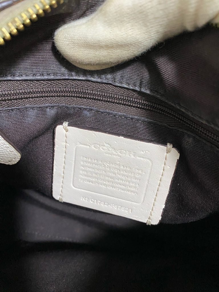 良品】COACH コーチ F57521 2WAY ハンドバッグ ショルダー 良品】COACH コーチ F57521 2WAY ハンドバッグ ショルダー