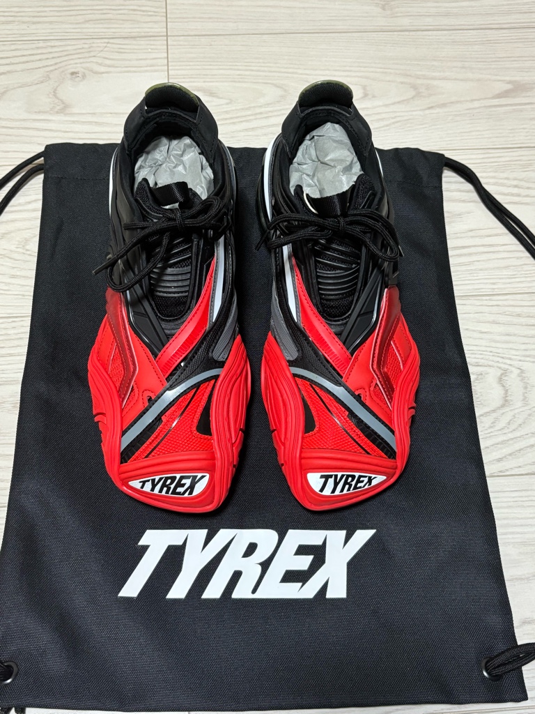 BALENCIAGA TYREX 41 レッド 新品未使用　タイレックス 2025年最新】balenciaga tyrex 41の人気アイテム - メルカリ