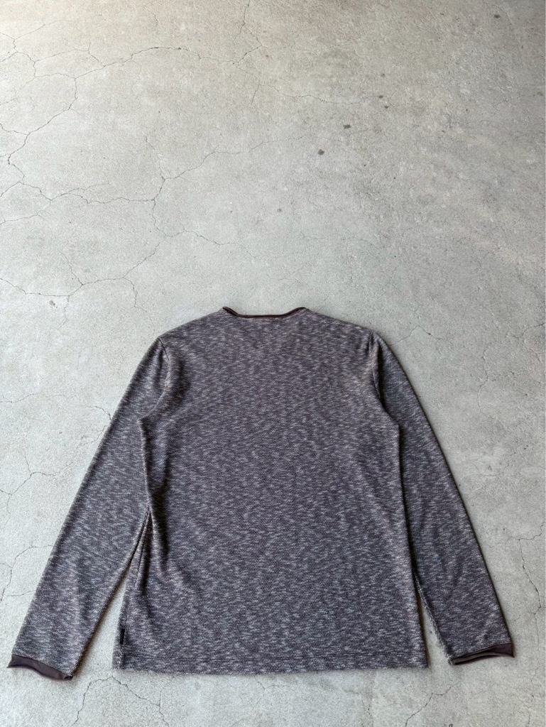 00’s ARMANI カットソー　archive 00s archive emporio armani half zip knit - メルカリ